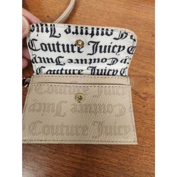Juicy Couture Sandstone Crossbody Purse with detachable coin purse - Picture 8 of 12